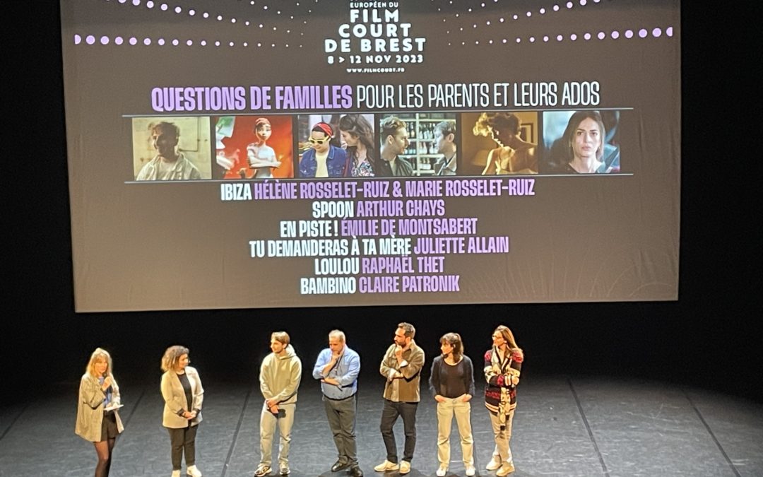 Les élèves d’audiovisuel au « Festival du court » à Brest