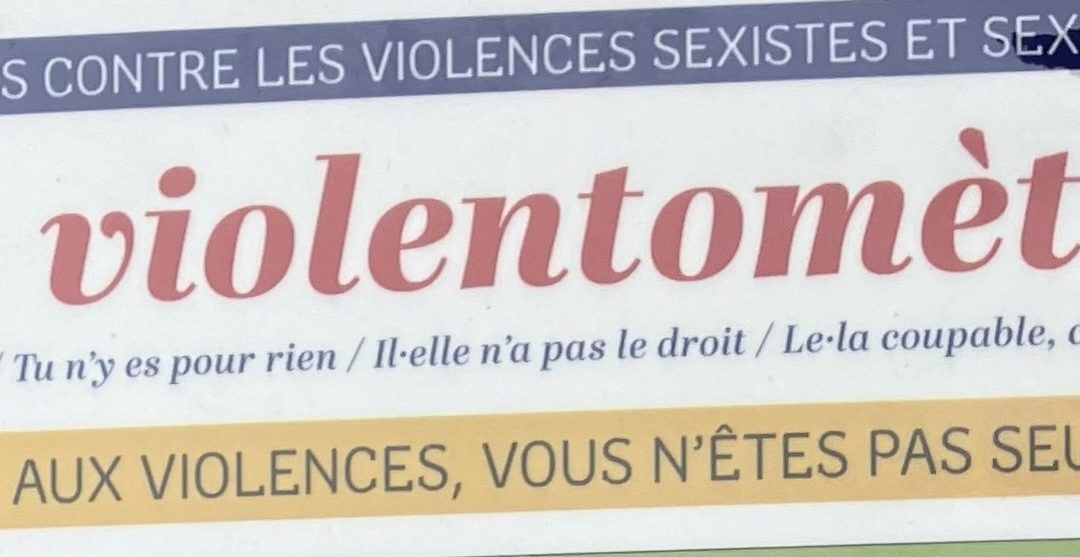 Sensibilisation contre les violences sexistes et sexuelles