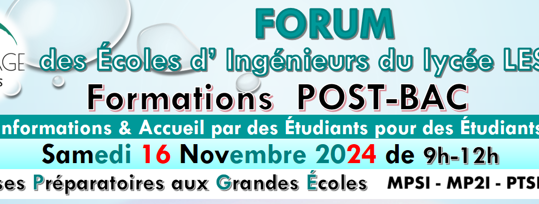 Forum des CPGE et des Grandes Ecoles