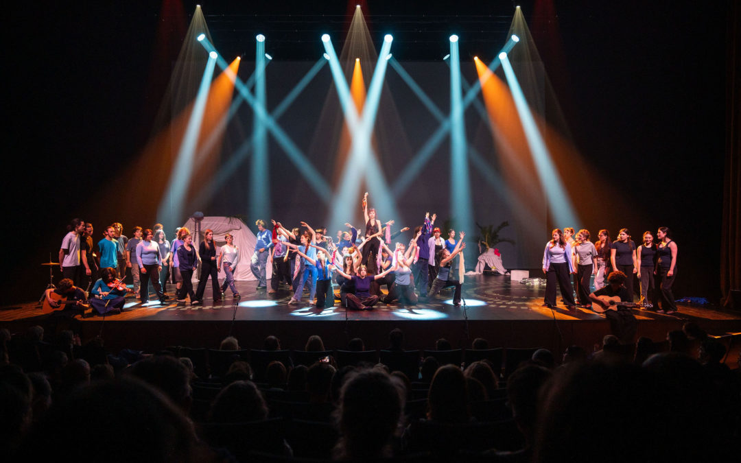 Les élèves de l&rsquo;option théâtre font le show